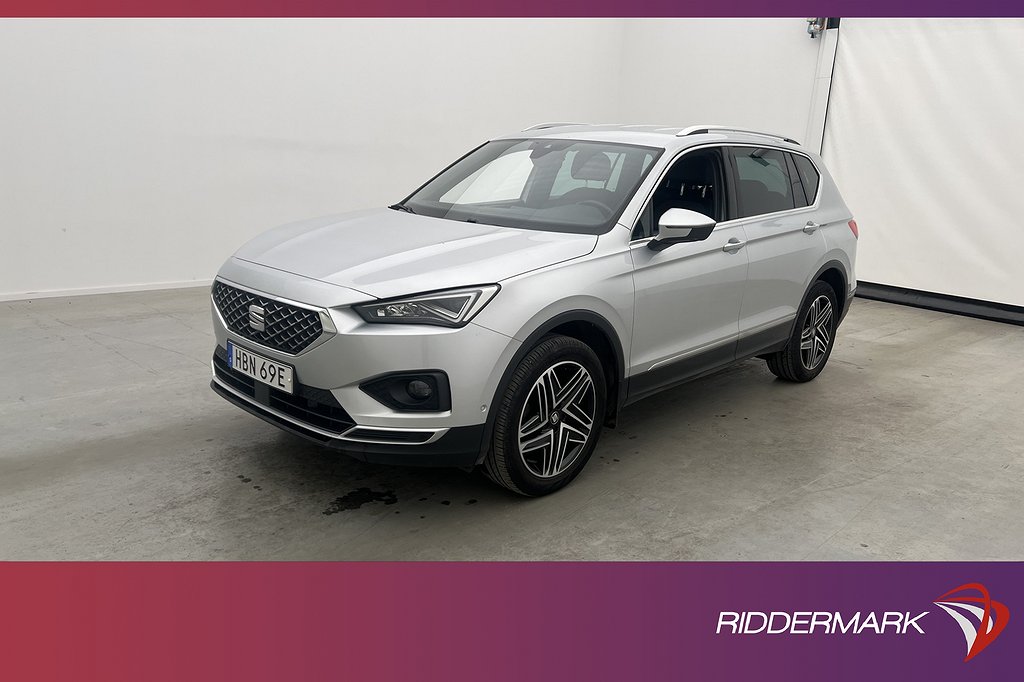 Seat Tarraco 4Drive 190hk Xcellence 7-Sits Cockpit Värm Drag