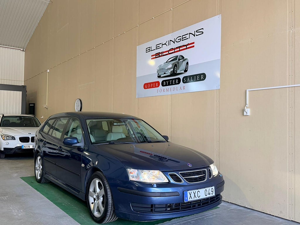 Saab 9-3 SportCombi 1.8t Vector Euro 4 Dragkrok Nybesiktad 