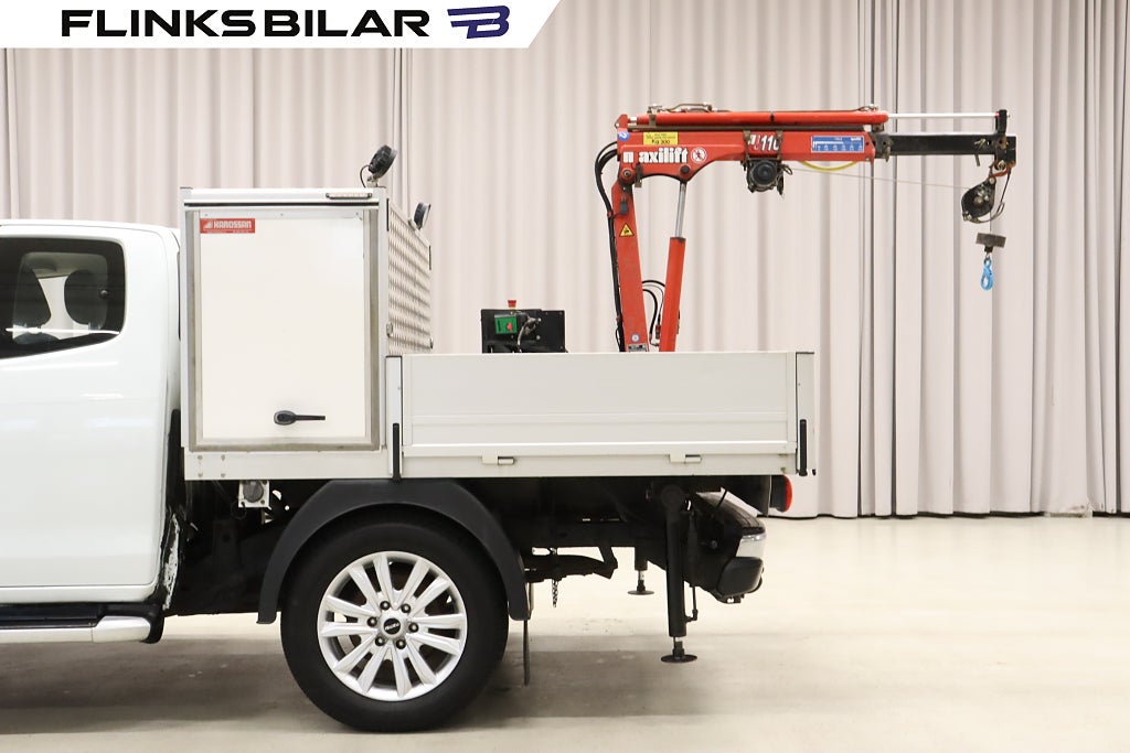 Isuzu D-Max 163HK Automat|Kran|Halvskåp|Drag|Värmare|Momsbil