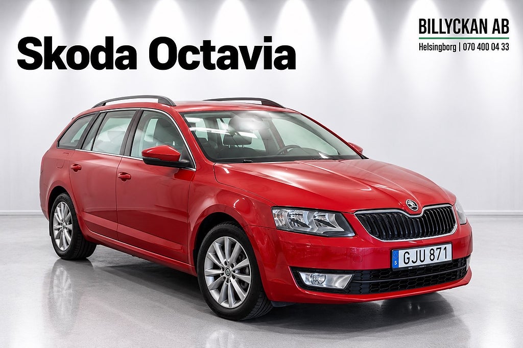 Skoda Octavia Kombi 1.2 TSI | 1-Ägare |Dragkrok|P-sensor|Farthållare