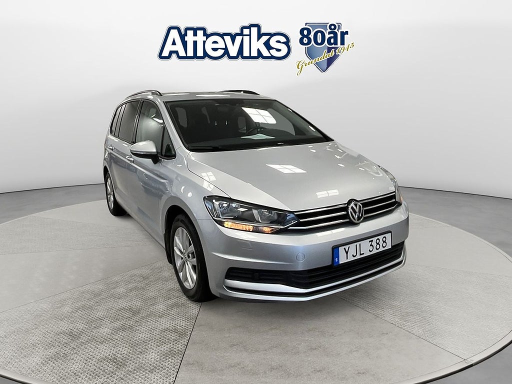 Volkswagen Touran 7-seater 1.4 TSi 150hk *7-sits/Dragkrok/Backkame...