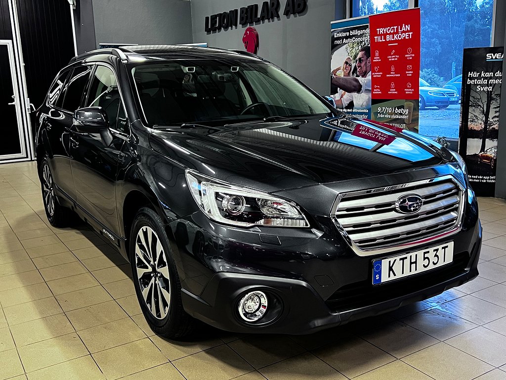 Subaru Outback 2.5 4WD Lineartronic Euro6 1-Ägare Taklucka 