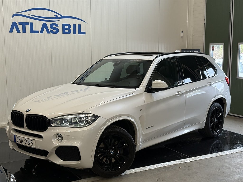 BMW X5 xDrive40d 313hk M Sport|Pano|R-värm|Drag|H/K|