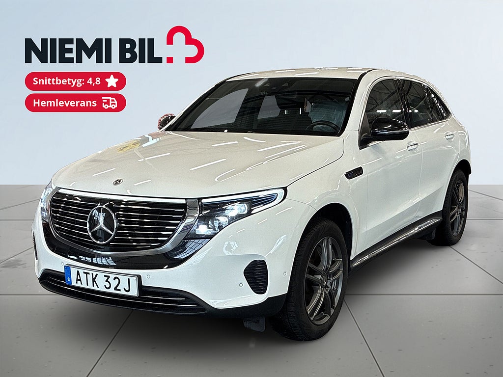 Mercedes-Benz EQC400 4MATIC S&V-Hjul/Drag/Adfart/Navi/Pvärm/Keyless/MOMS