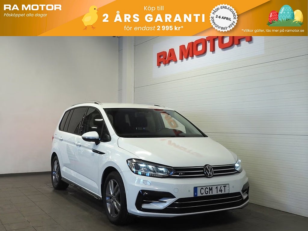 Volkswagen Touran 1.5 TSI 150hk DSG R-Line | 7-sits | Pluspaket | 2021