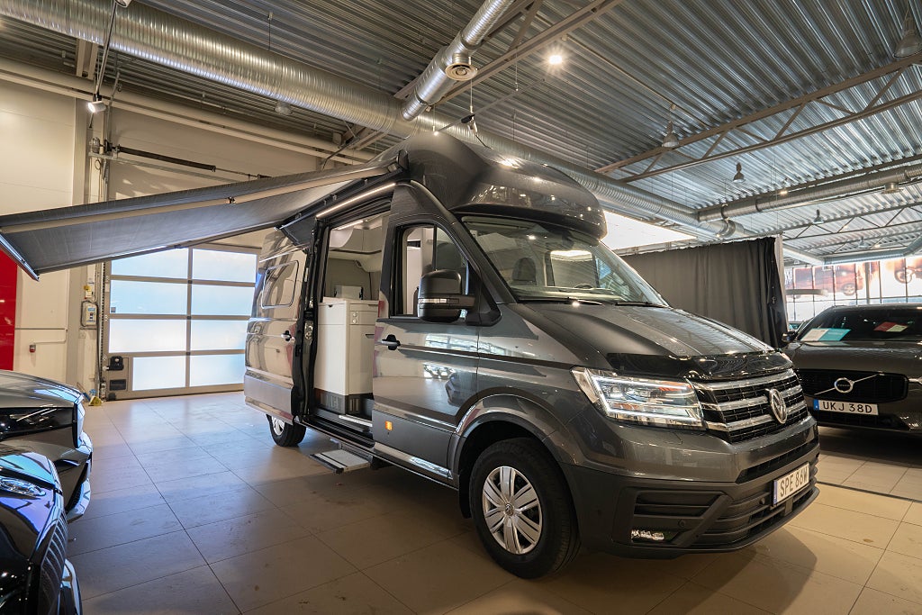 Volkswagen Grand California 600 ELCYKEL INGÅR DRAG D-VÄRM MARKIS SÄNG SOLCE