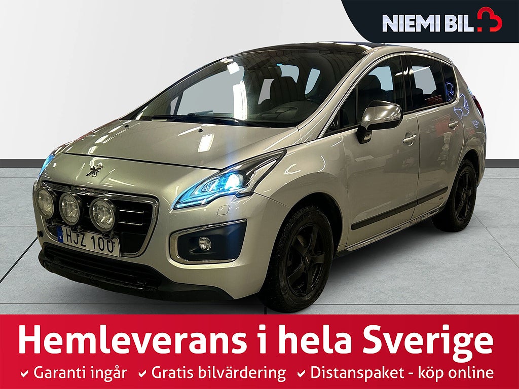 Peugeot 3008 1.6 BlueHDi EAT MoK/Pano/HuD/Kamera/P-sens/SoV-Däck