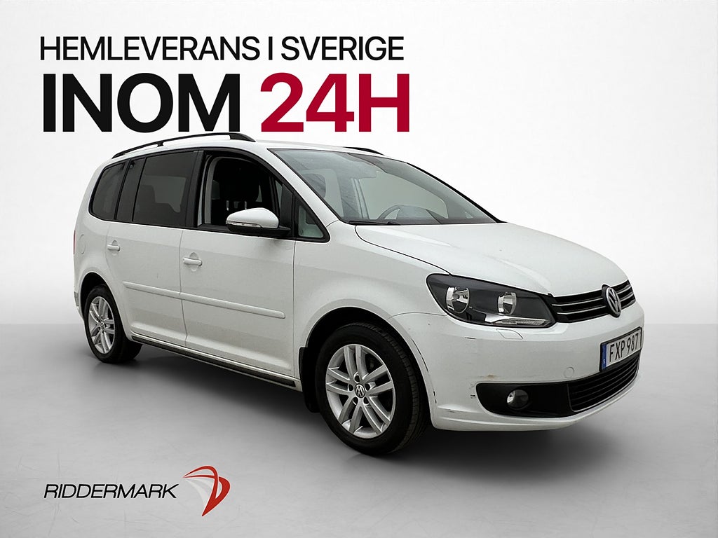 Volkswagen Touran 1.4 TSI Masters 7-Sits Farthållare Drag