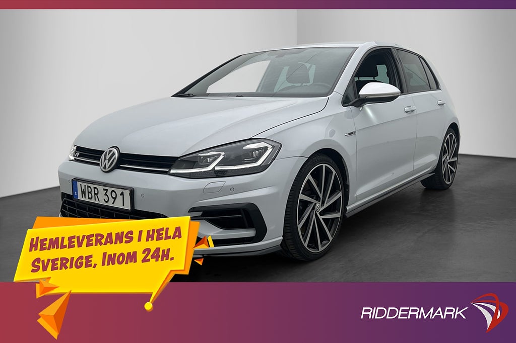 Volkswagen Golf R 2.0 TSI 4M 310hk Cockpit CarPlay B-kamera