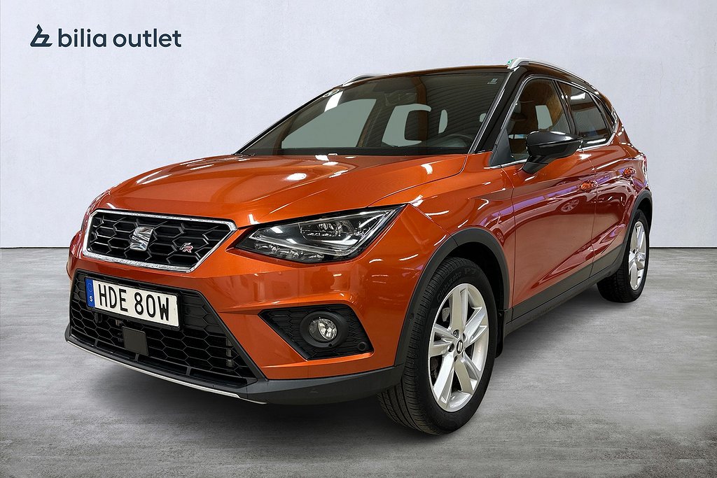 Seat Arona 1.0 TGI FR / B-kamera / Motorvärmare m kupéfläkt 