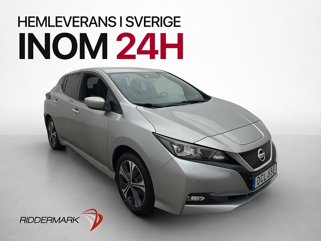 Nissan Leaf e+ 62 kWh 360° Kamera BOSE Adaptiv Nav Rattvärme