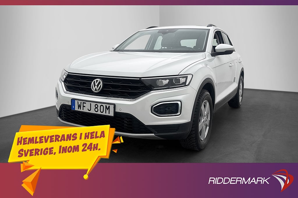 Volkswagen T-Roc TDI 150hk 4M Värmare Kamera Carplay DRAG