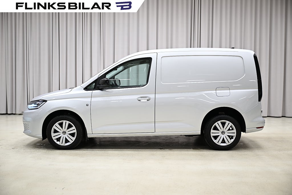 Volkswagen Caddy DSG 122HK Nedlackad|LED|D-Värmare|Drag|B-Kamera|Leasbar