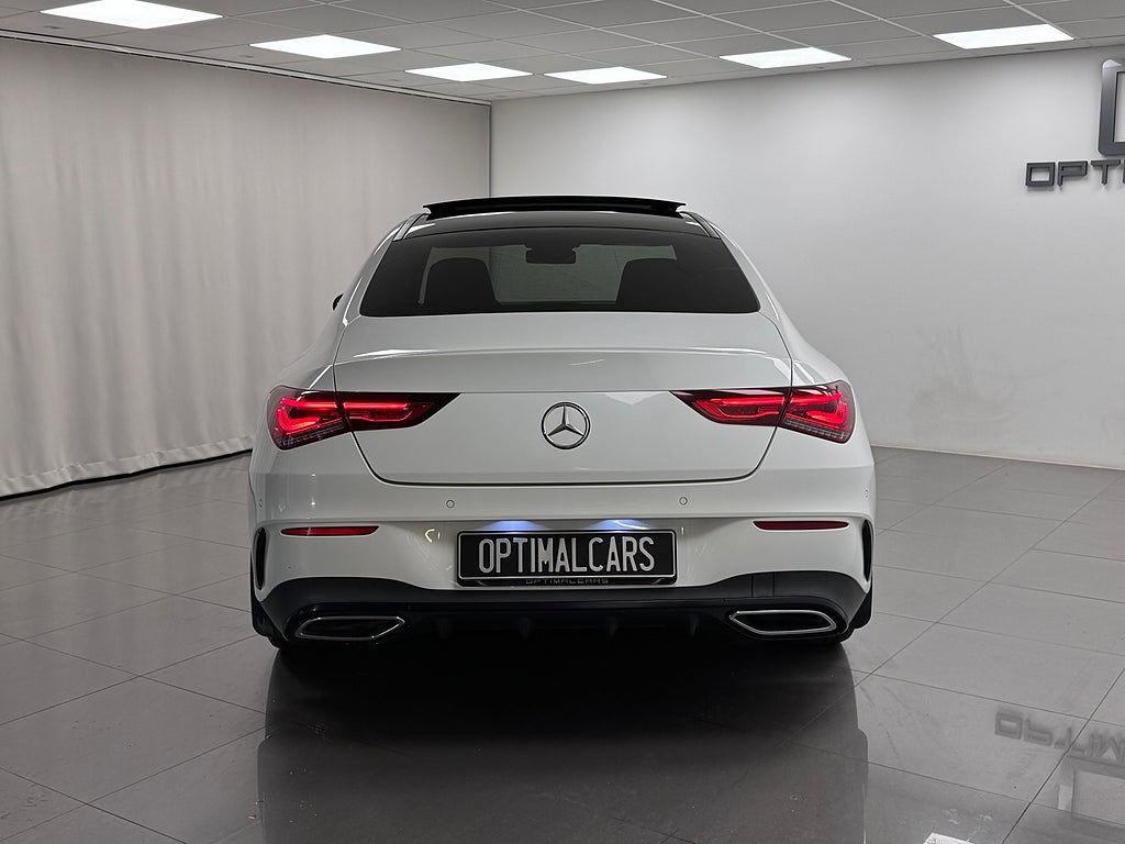 Mercedes-Benz CLA 200d 4WD AMG Panorama Ambient Burmester Välutr bild 10
