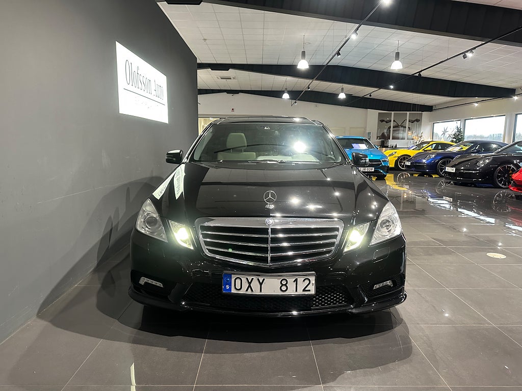 Mercedes-Benz E 220 d AMG Glastak Navi Sedan - bild 4