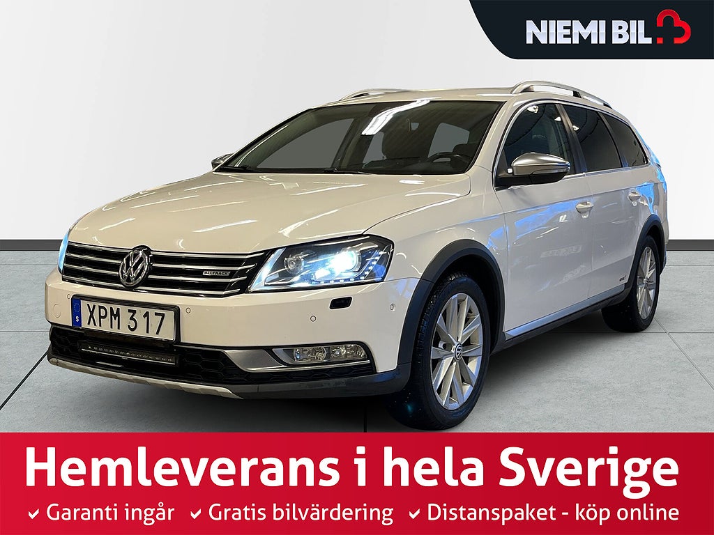 Volkswagen Passat Alltrack 2.0 TDI Alltrack Drag/Kamera/Skinn/D-Värm/Ny besiktad