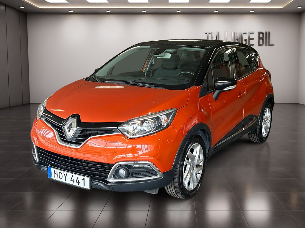Renault Captur 1.2 TCe 120HK Automat Värm Keyless P-Sensorer Navi