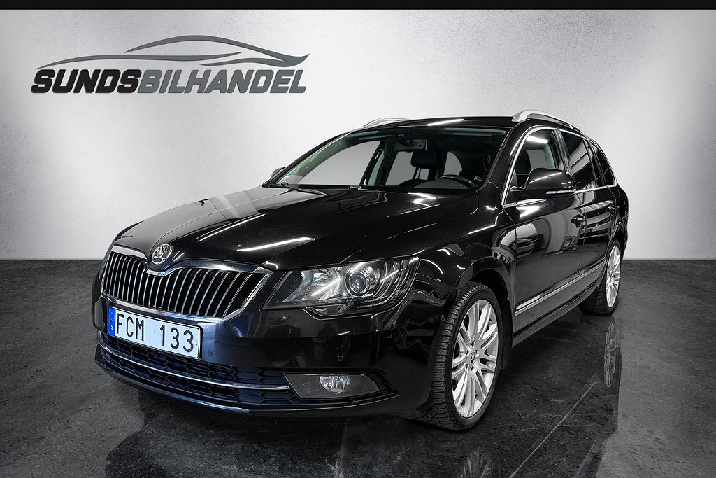 Škoda Superb Kombi 2.0 TDI 4x4 DSG Sekventiell, 170hk, 2014