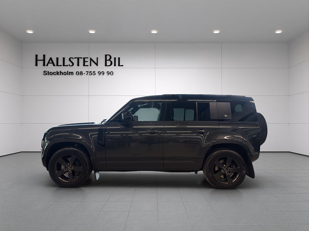 Land Rover Defender P400e PHEV SE Drag Värmare MOMS Skinn Meridien SvSåld 
