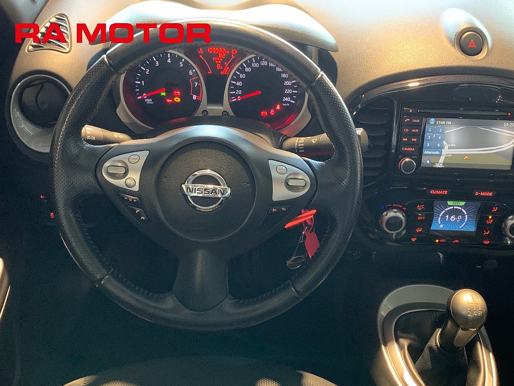 Nissan Juke 1.6 116hk |  Acenta | Kamera | Bluetooth | Navigation | 2013