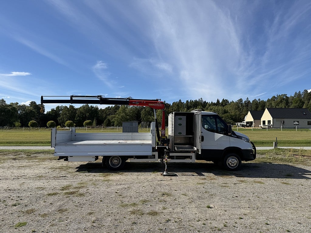 Iveco Daily 50-180 Kranbil, tippbil, Hi-Matic Euro 6