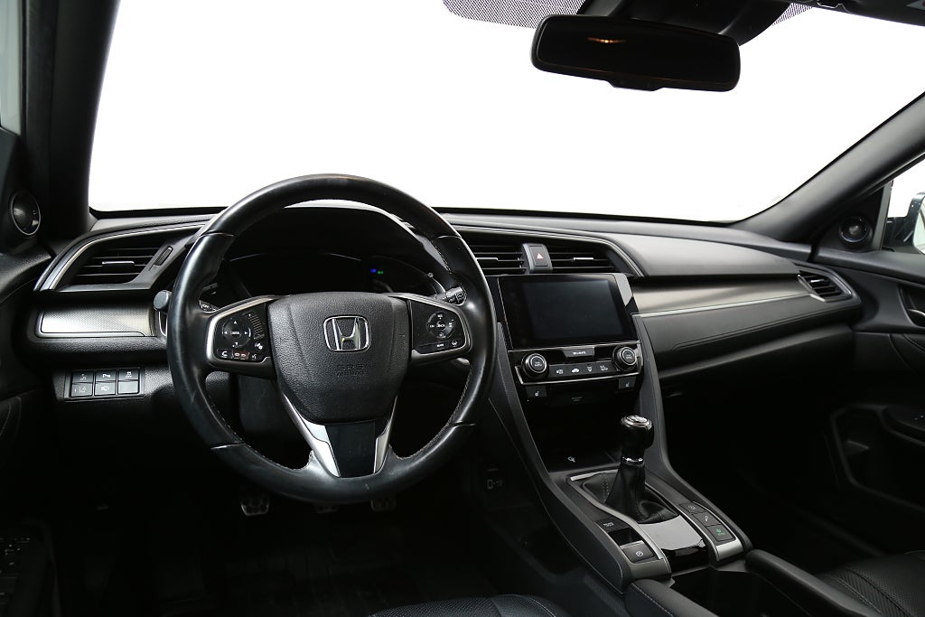 Honda Civic 1,5 i-VTEC Turbo 182hk 5D Panorama Skinn Drag 2017