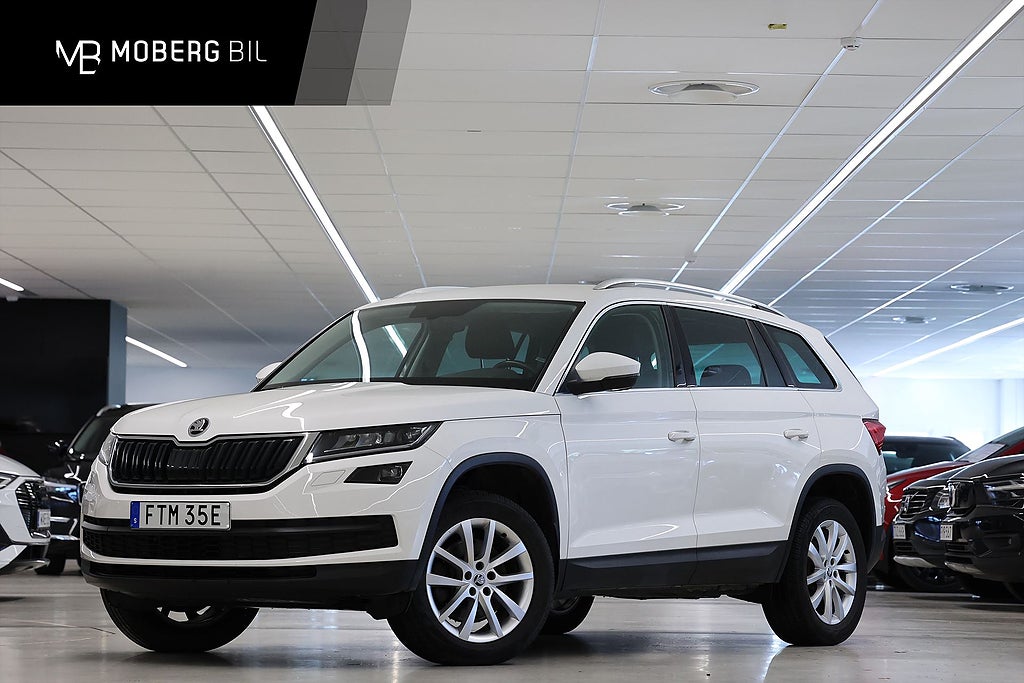 Skoda Kodiaq 2.0 TSI 4x4 190hk Business Canton Värmare Drag B-kamera