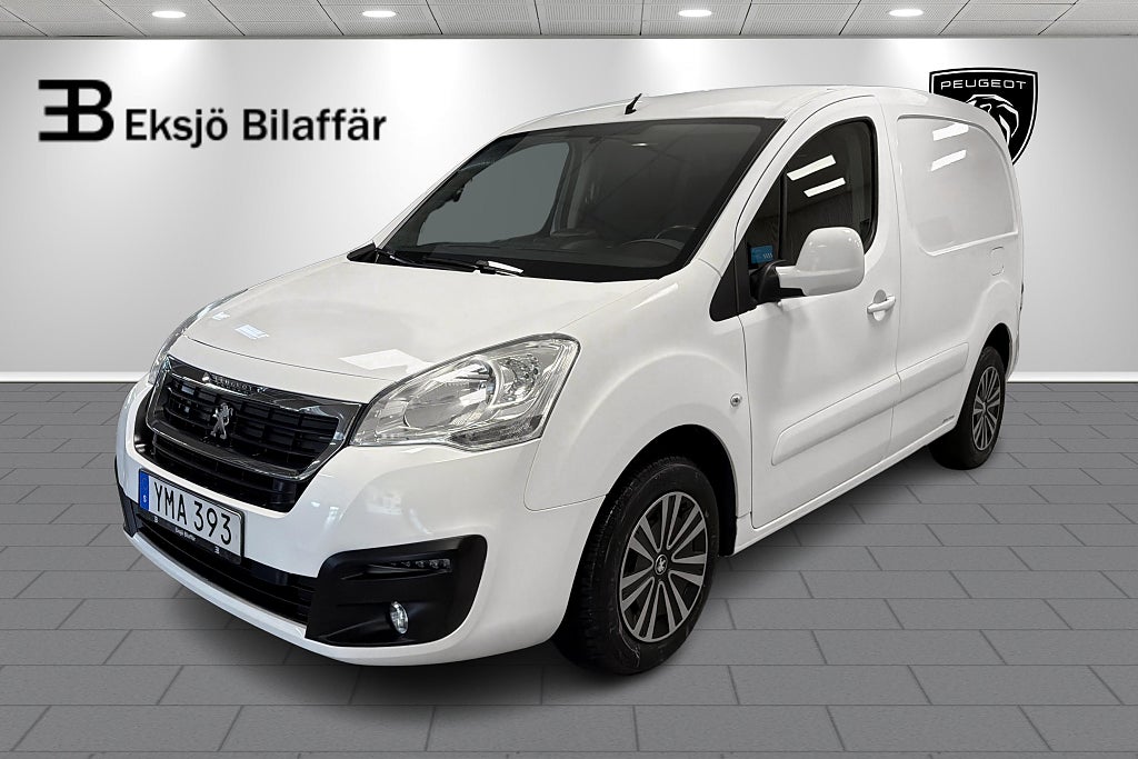 Peugeot Partner Van Utökad Last 1.6 BlueHDi 100hk Automat *Dragkrok*