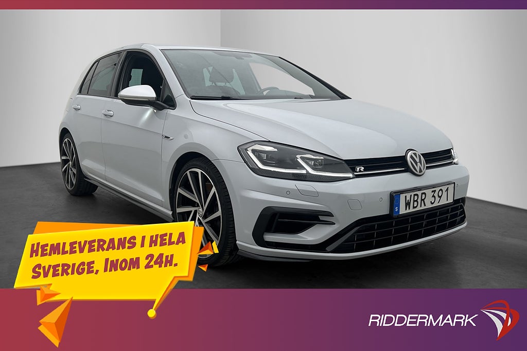 Volkswagen Golf R 4M 310hk Cockpit Kamera CarPlay Ambient