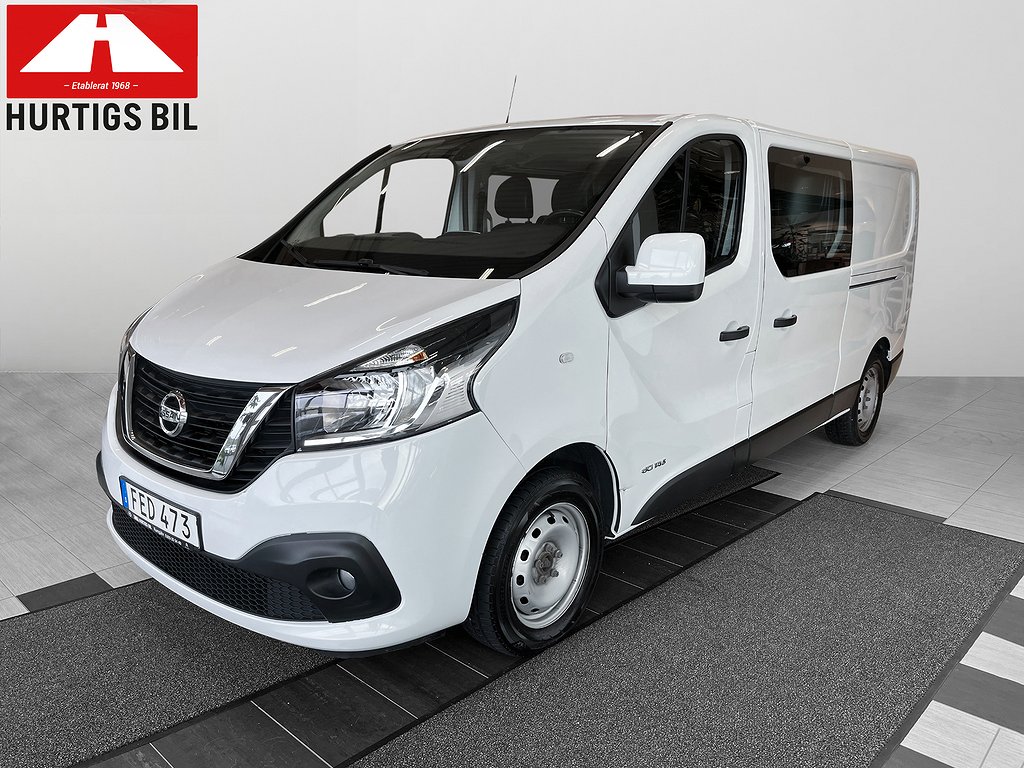 Nissan NV300 Crew Van 2.9t 1.6 dCi Euro 6  -Värmare -6 sits