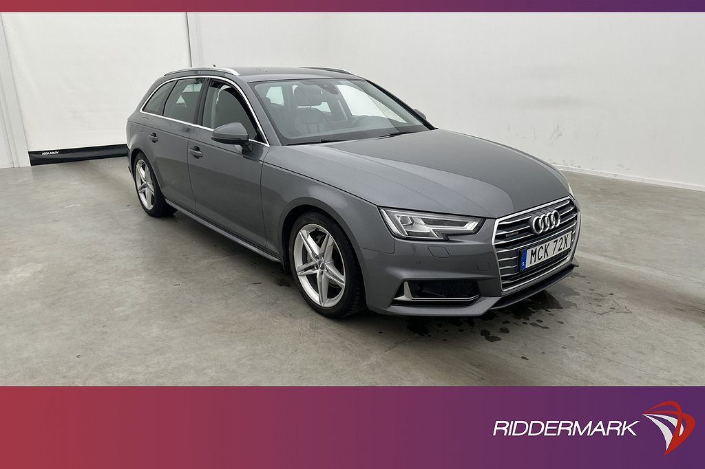 Audi A4 Avant 40 TDI Quattro 190hk Proline Värm Skinn Drag