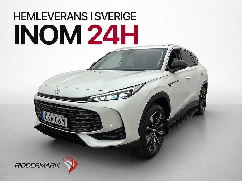 MG HS PHEV 307hk Cockpit 360° Skinn Navi Elstol En-Brukare