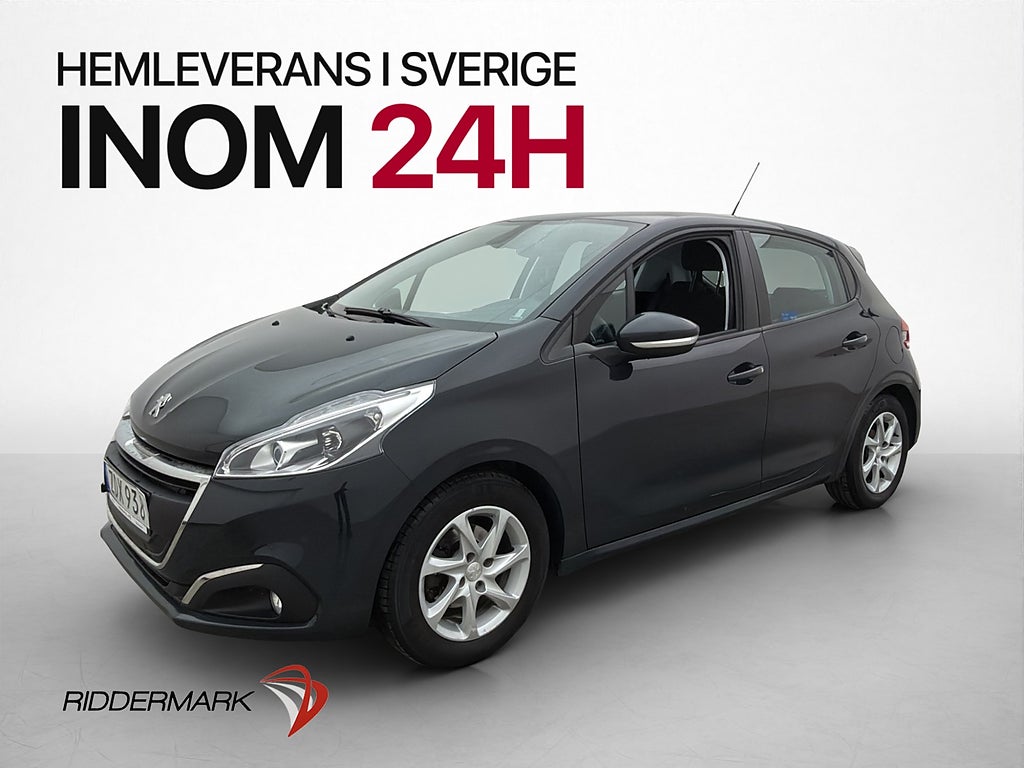 Peugeot 208 1.2 PureTech 82hk Active Bluetooth Farthållare