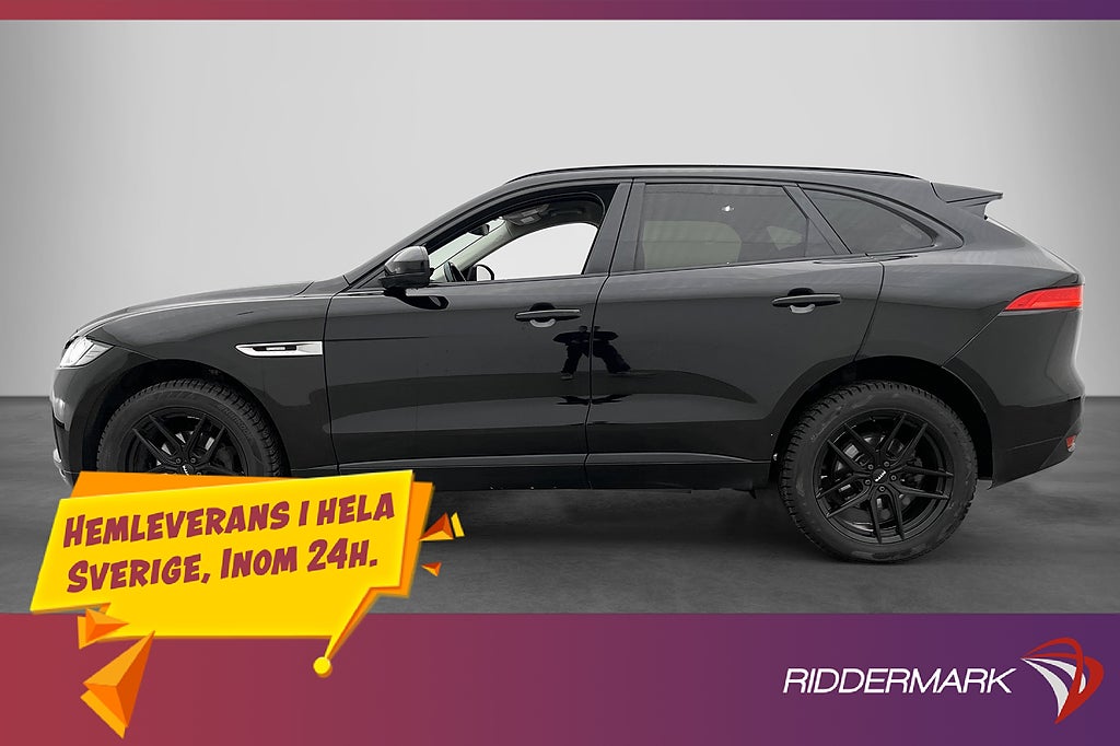 Jaguar F-Pace AWD 180hk R-Sport Bkamera Keyless Navi