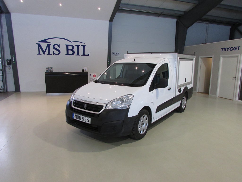 Peugeot Partner Pickup 1.6 HDi Euro 5 MOMS BIL NY BESIKTAT 
