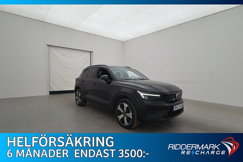 Volvo XC40 Recharge Twin motor Core Kamera Värmare Drag MOMS