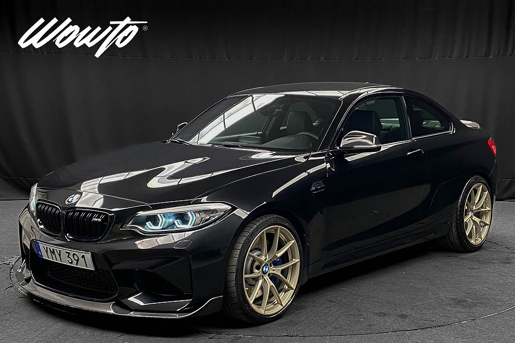 BMW M2 DCT 370HK Edition Black Shadow / H/K / Navi / Sv-Såld