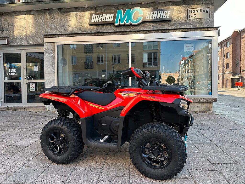 CFMOTO CFORCE 520 Kort Röd 3,95% RÄNTEKAMPANJ!