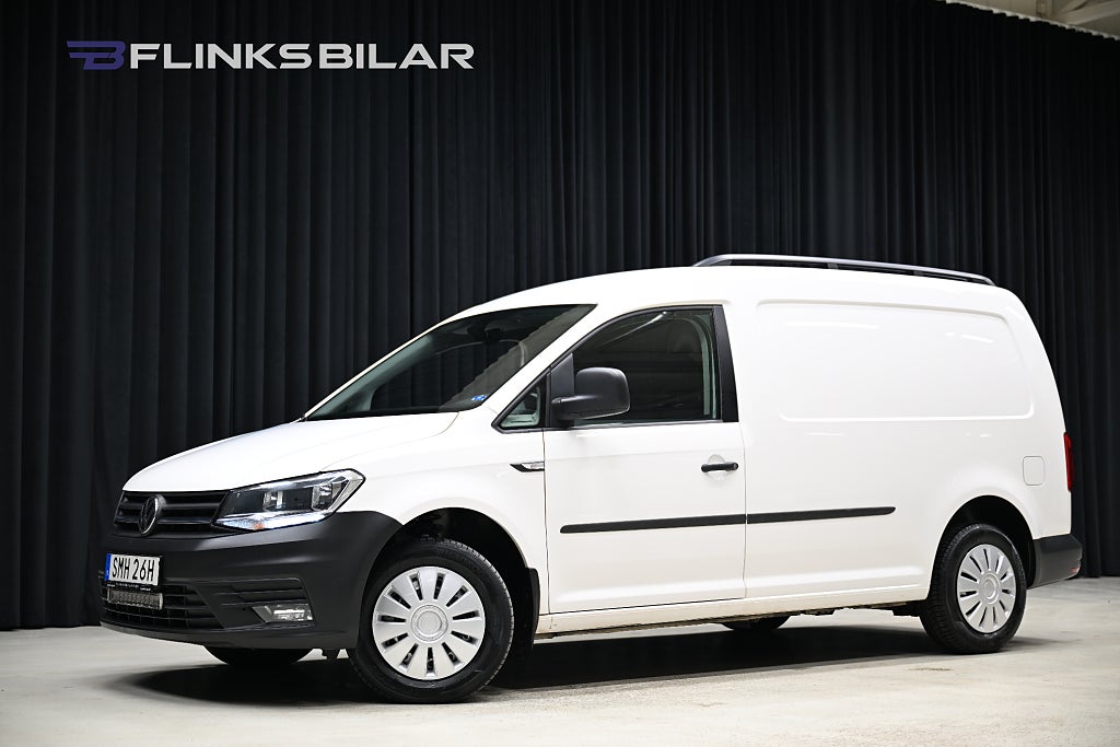 Volkswagen Caddy Maxi 2.0 TDI DSG 102HK Drag|Värmare|PDC|EnÄgare|Leasbar