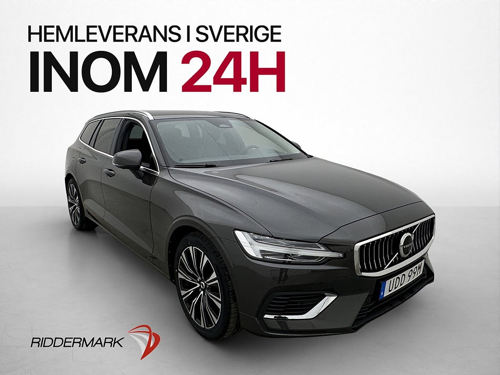 Volvo V60 T6 AWD 360° H/K P-Värm Drag Skinn Google Maps