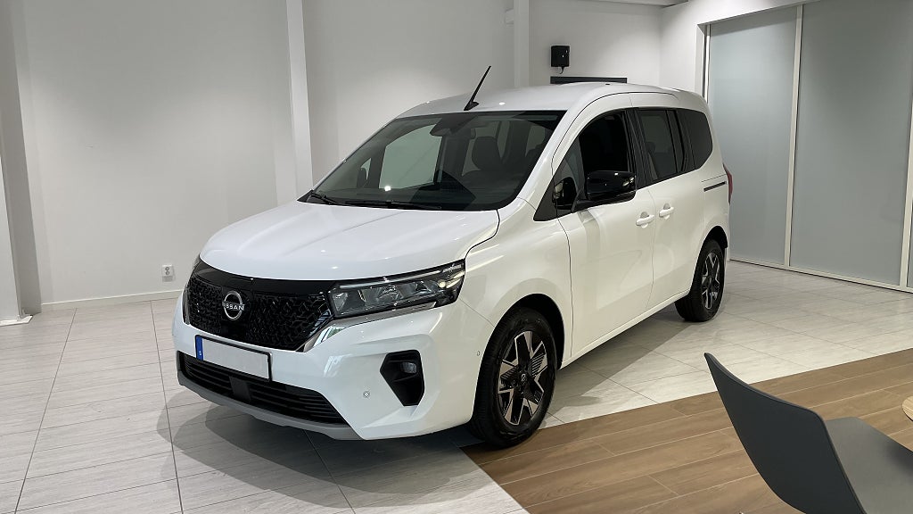 Nissan Townstar Electric 45 kWh N-Connecta Combi 5 säten LAGERBIL!