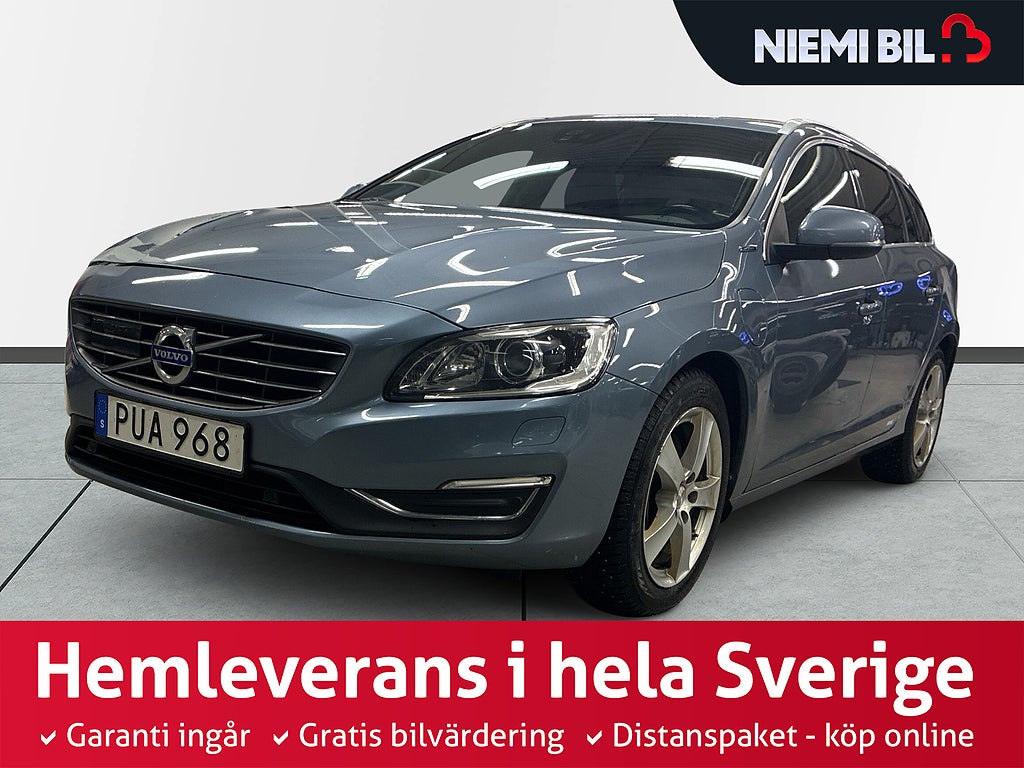 Volvo V60 D5 Plug-in Hybrid AWD Drag/Värmare/Låg Förbrukning