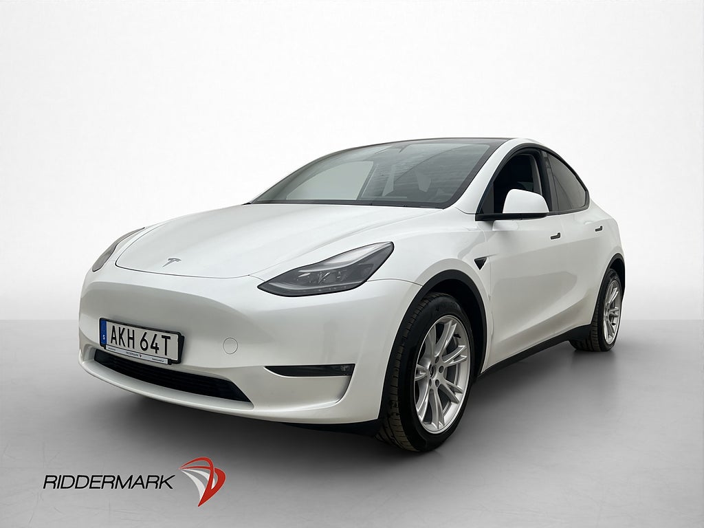 Tesla Model Y Long Range AWD Värmare Autopilot Drag MOMS
