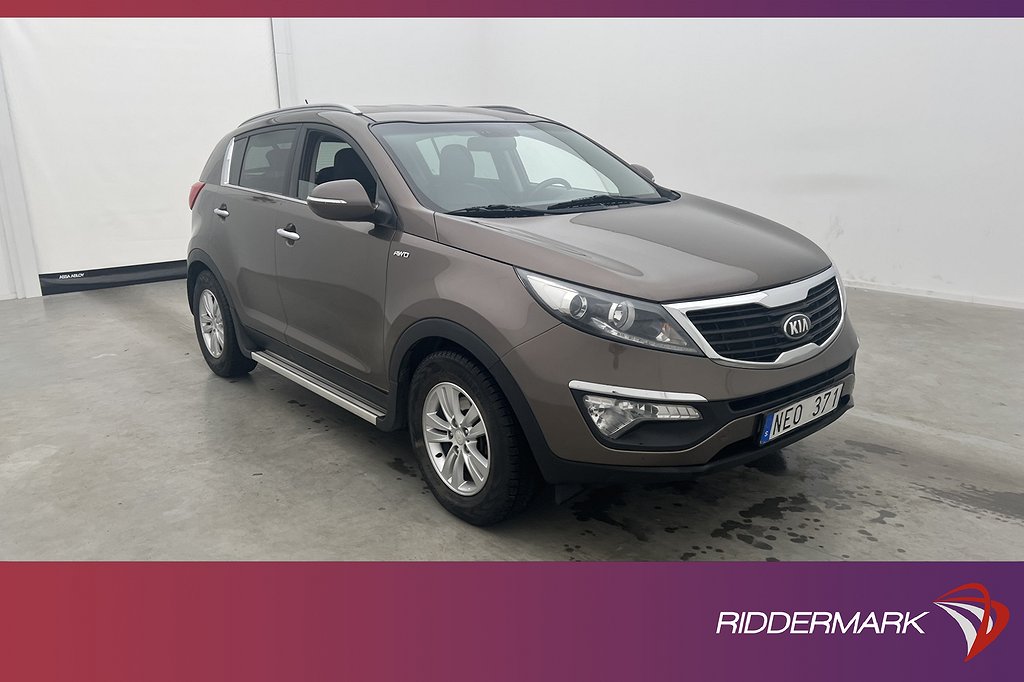 Kia Sportage 2.0 CRDi AWD 184hk Advance Sensorer Skinn