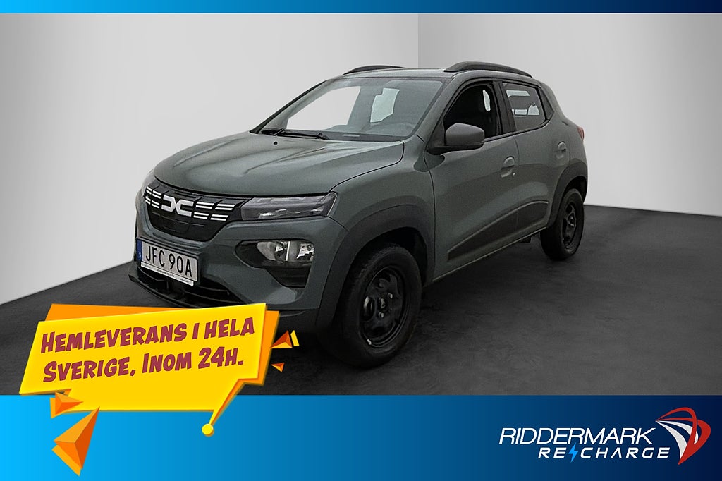 Dacia Spring 45 45hk Backkamera Navigation Skinnklädsel