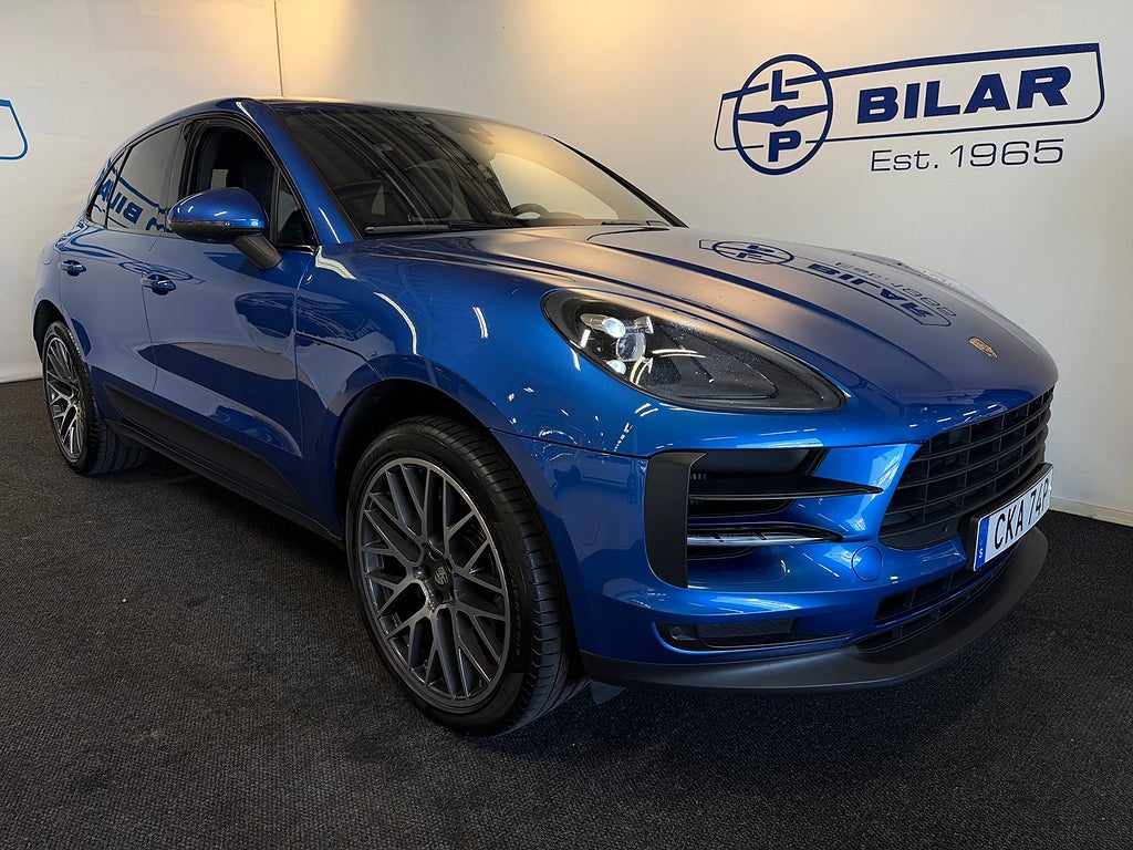Porsche Macan S 354hk/ 2 ägare/ Drag/ Chrono/ Minne/ Värmare/ Nyservad