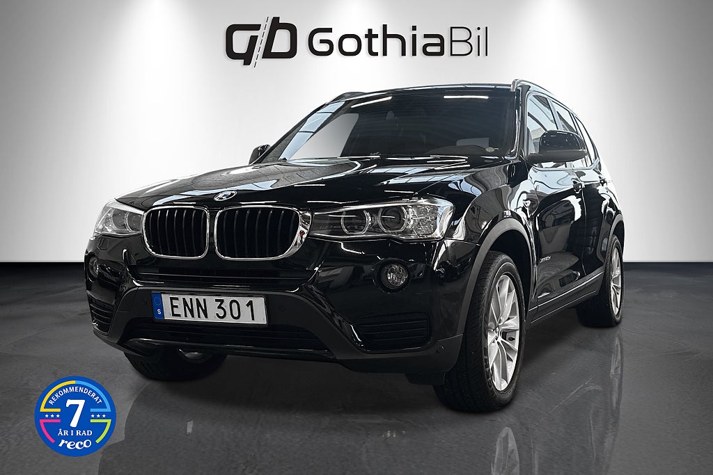 BMW X3 xDrive20d Steptronic Drag Nyservad Backkamera
