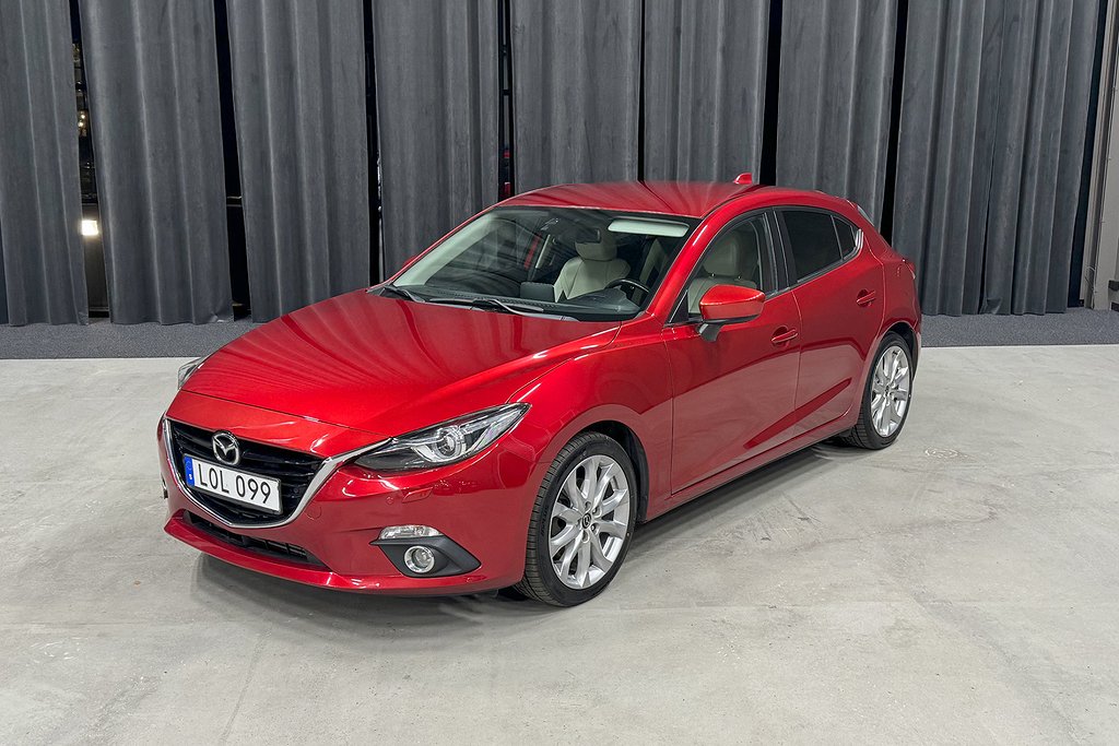 Mazda 3 Sport 2.2 SKYACTIV-D|Optimum|BOSE|Läder