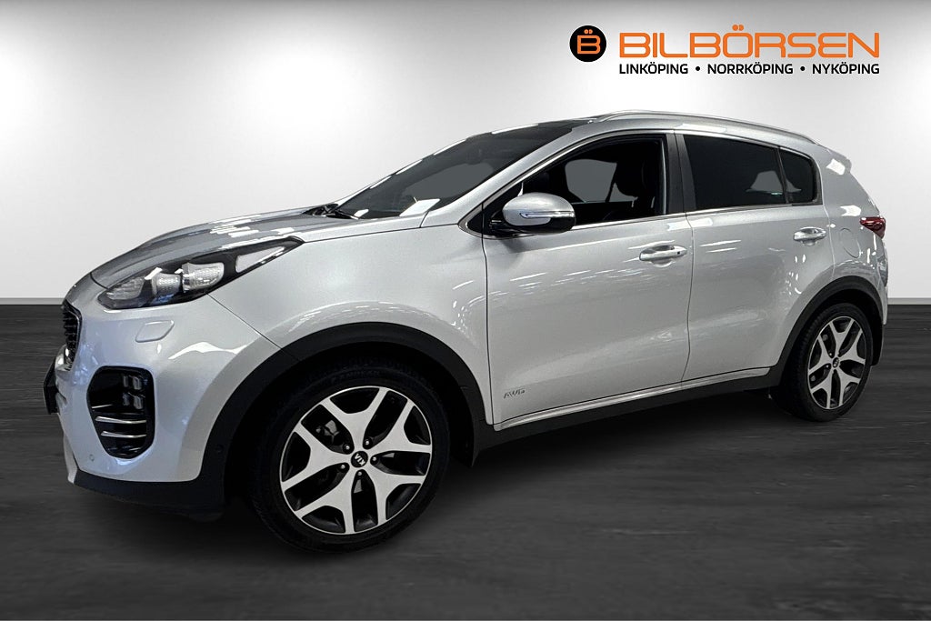 Kia Sportage 2.0 CRDI AWD GT-Line ( Dragkrok, Panorama )