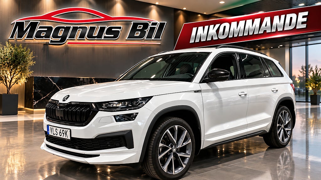 Skoda Kodiaq 2.0 TDI SCR 4x4 Sportline Euro 6 2024 hos Magnus Bil